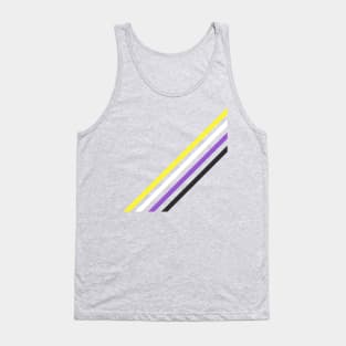 Non Binary Pride Stripes Tank Top